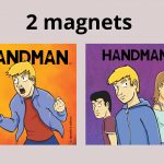 2 Magnets Handman
